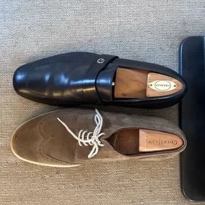 Loro Piana | Shoes | Loro Piana Brown Suede Leather  display picture 3
